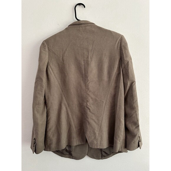 Pendleton Blazer Women Size 6 Beige Button Pockets - Picture 2 of 9